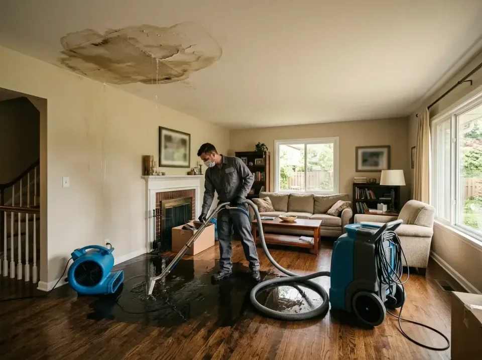 attic-pipe-burst-ceiling-drip-008 — frequently asked questions, Water Damage Restoration & Carpet Care in Coos Bay, OR